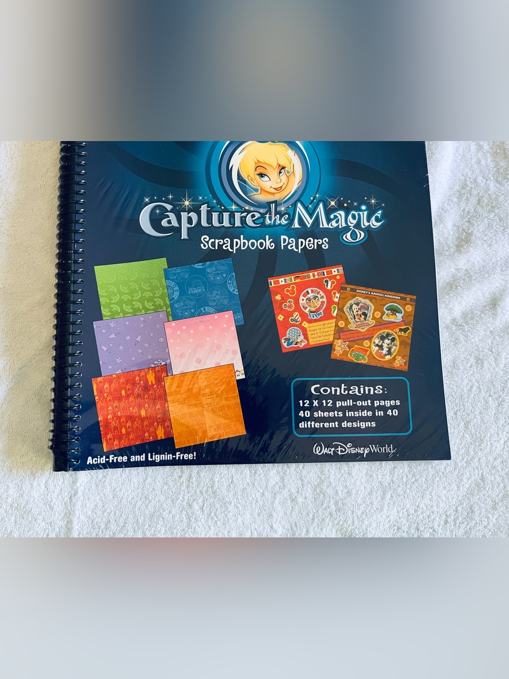 Capture the Magic Scrapbook Paper & Sticker Kit - Blue, Yellow, Red - Picture 13 of 14